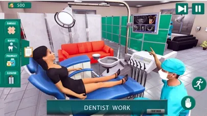 Capturas de tela do Dream Hospital Real Doctor Sim