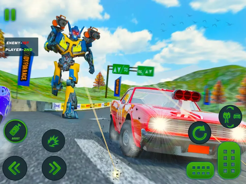 Grand Robot Car Racing iPad 应用截图