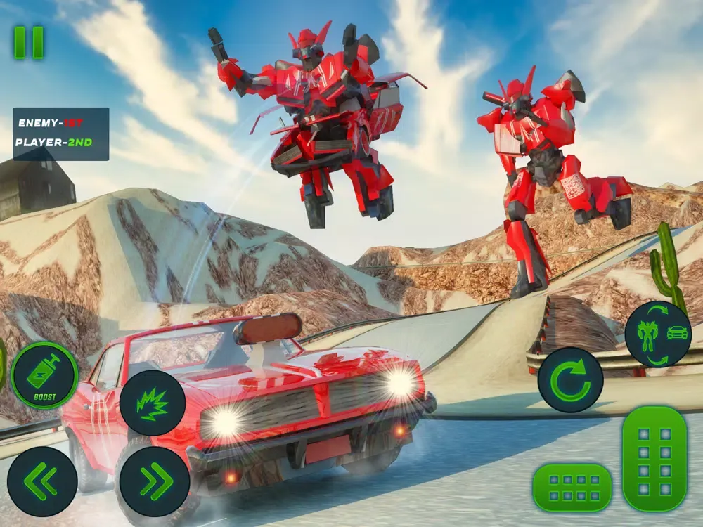 Grand Robot Car Racing iPad 应用截图