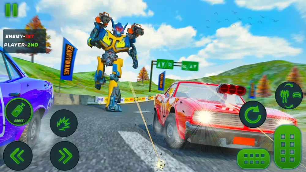 Grand Robot Car Racing应用截图