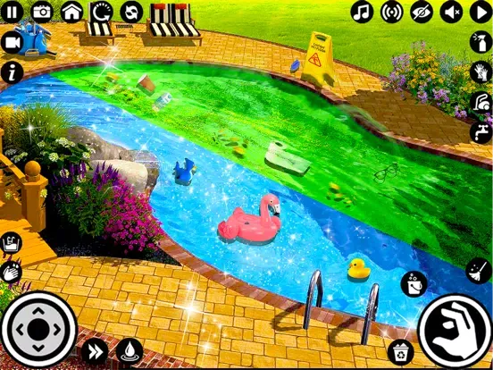 Pool Cleaning Games iPad  Ekran Görüntüleri