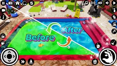Pool Cleaning Games Ekran Görüntüleri