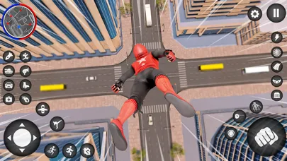 Capturas de tela do Spider Rope Hero Fighter Game