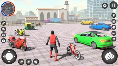 Capturas de tela do Spider Rope Hero Fighter Game