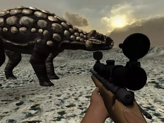 Скриншоты Wild Dinosaur Hunt: Jurassic Desert Simulator iPad 