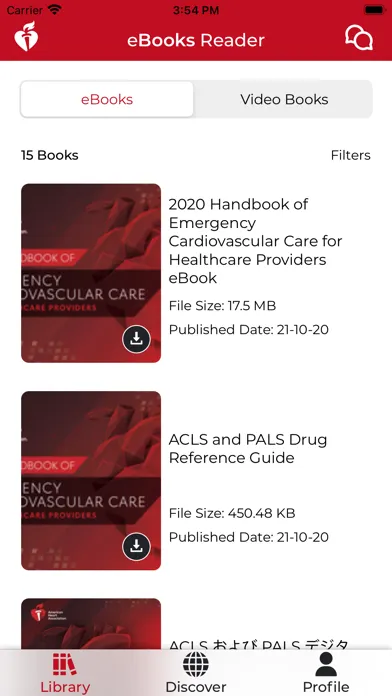 AHA eBook Reader应用截图