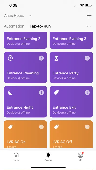 Capturas de pantalla de AHA Smart Homes