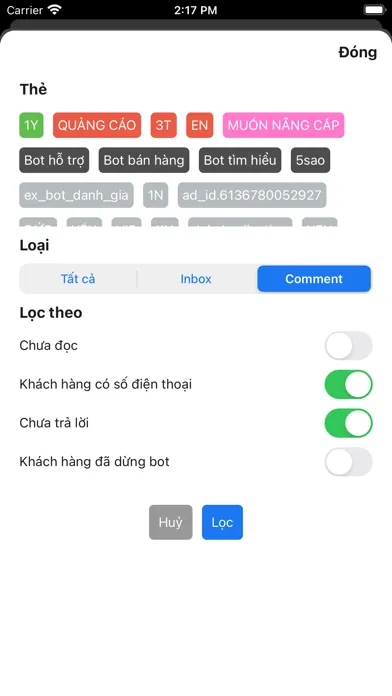 AhaChat - Chatbot Marketing 스크린샷