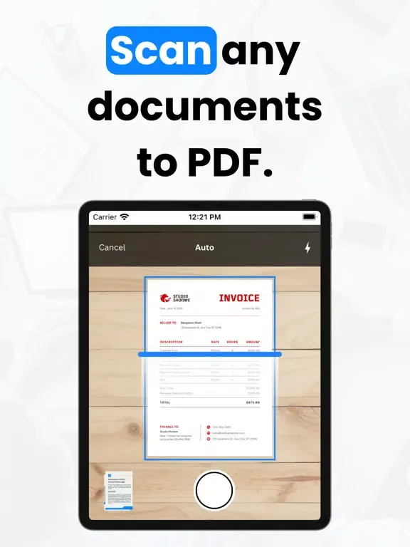 Zrzuty ekranu iPrint: Smart Printer App iPad 