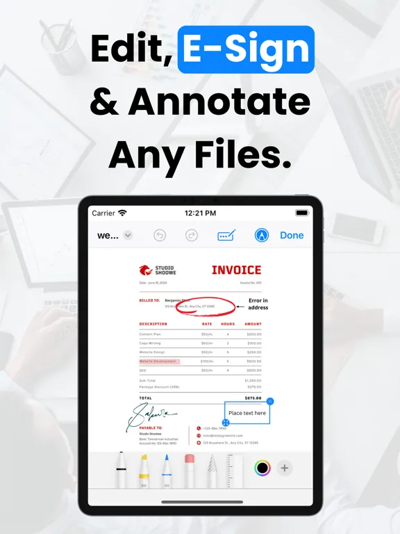 iPrint Smart Printer App Pro iPad 应用截图