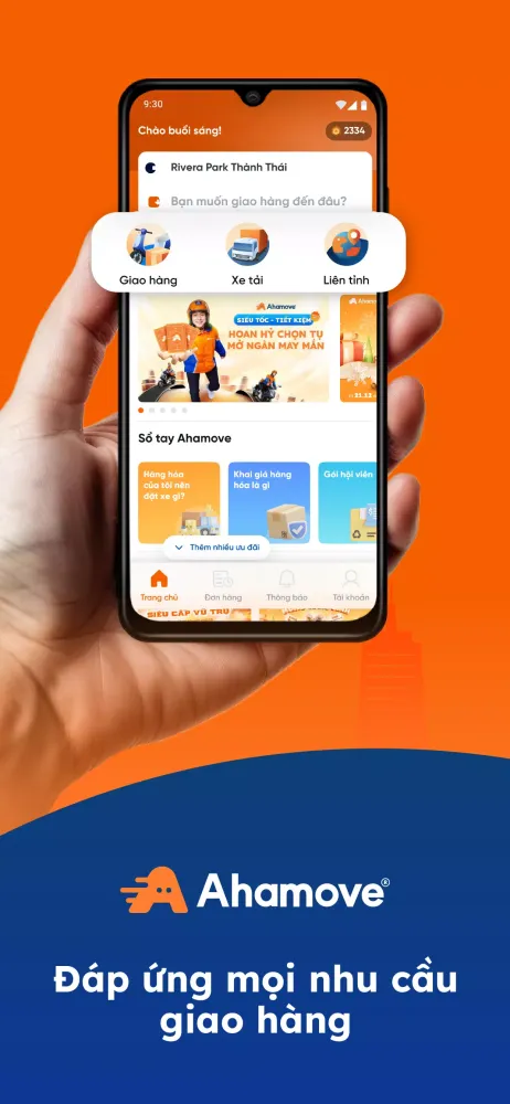 Ahamove应用截图