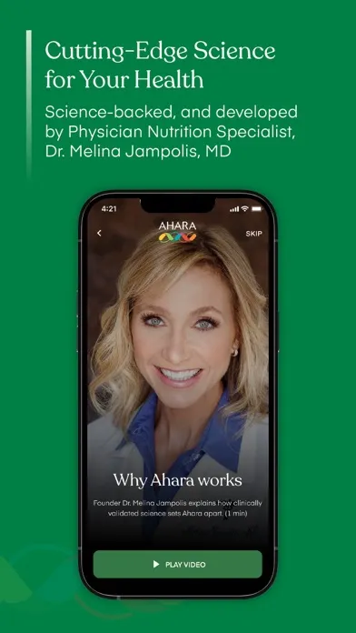 Screenshot di Ahara – Personalized Nutrition