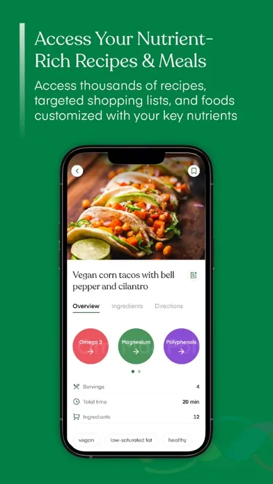 Screenshot di Ahara – Personalized Nutrition
