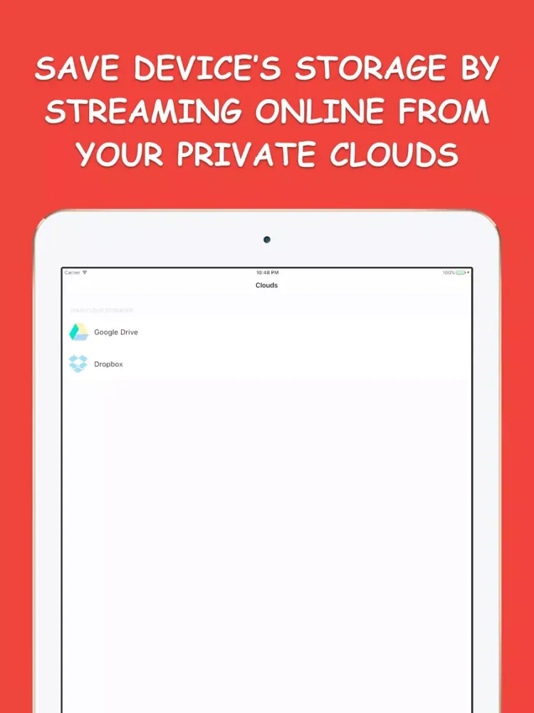 Unlimited Cloud Music iPad  স্ক্রিনশট