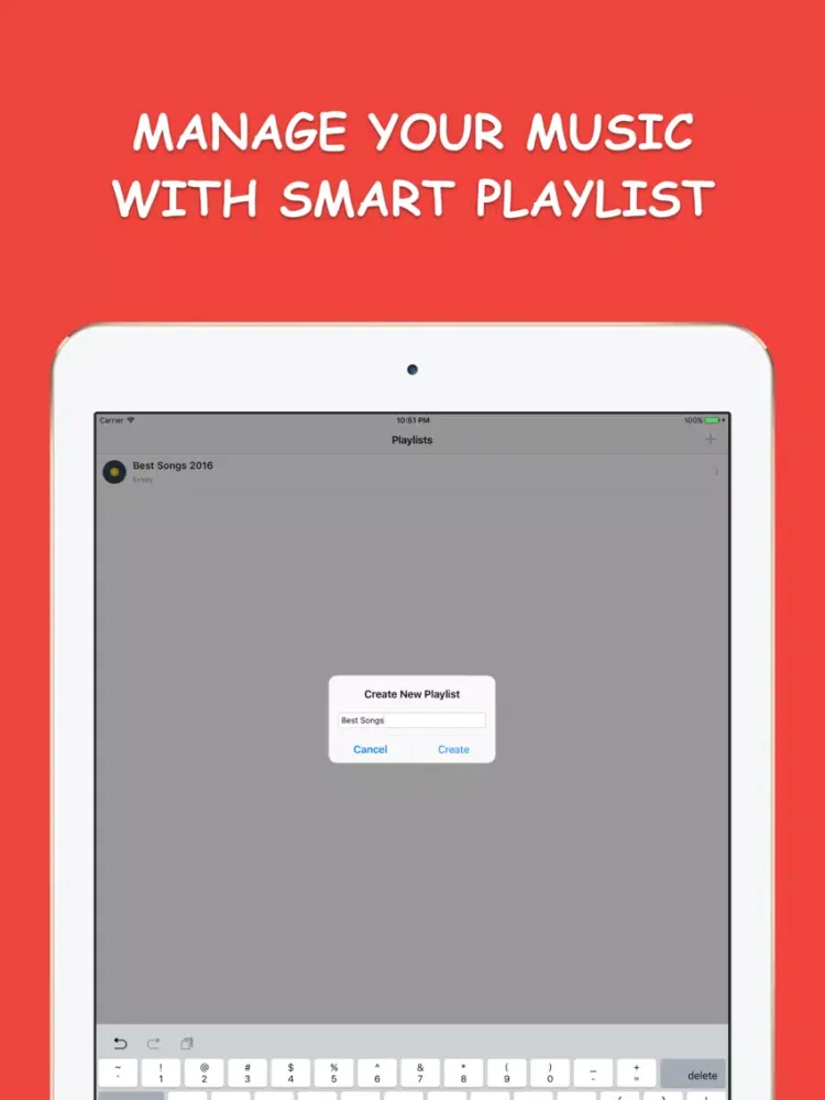 Unlimited Cloud Music iPad  স্ক্রিনশট