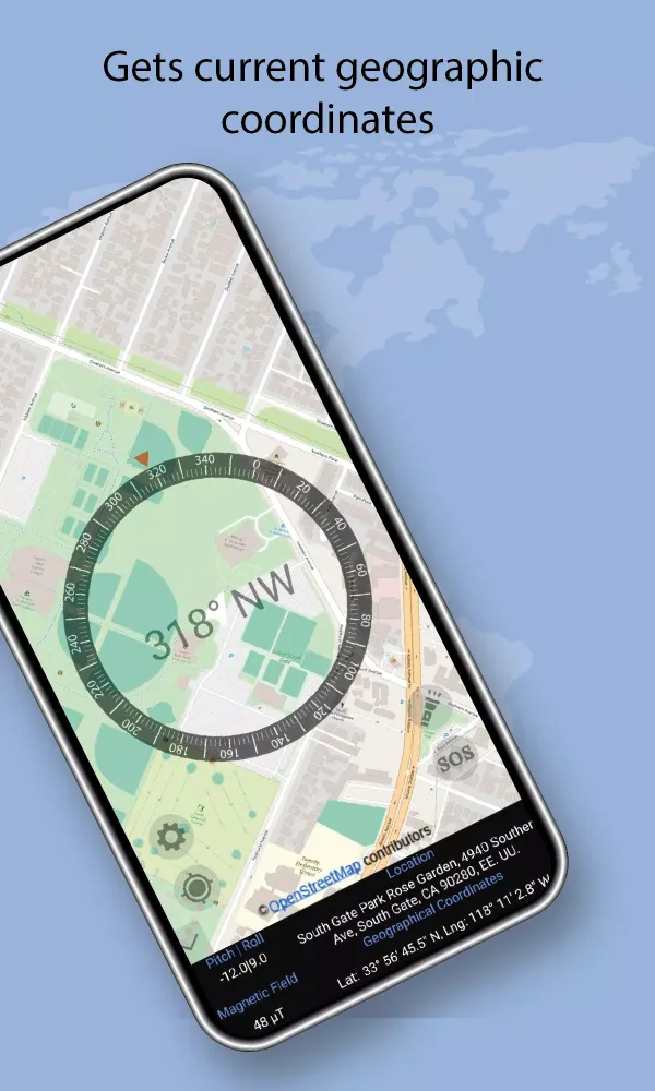 Maps and Compass - Navigation Screenshots