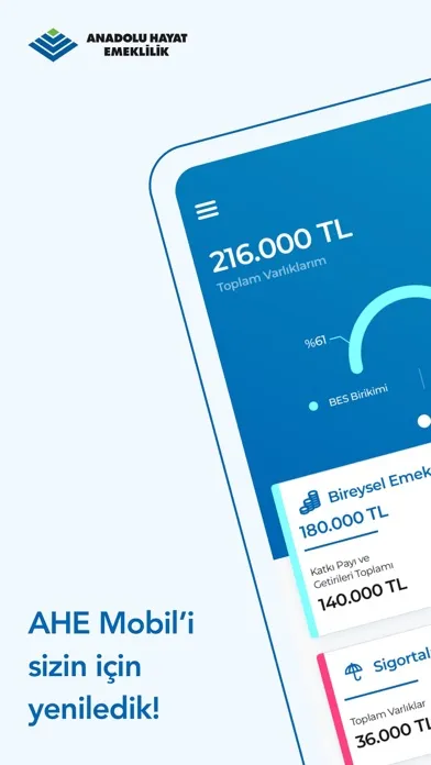 AHE Mobil سکرین شاٹس