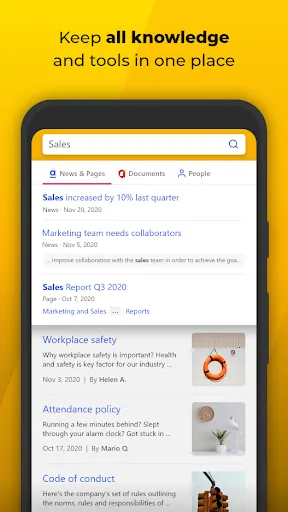 ahead intranet Screenshots