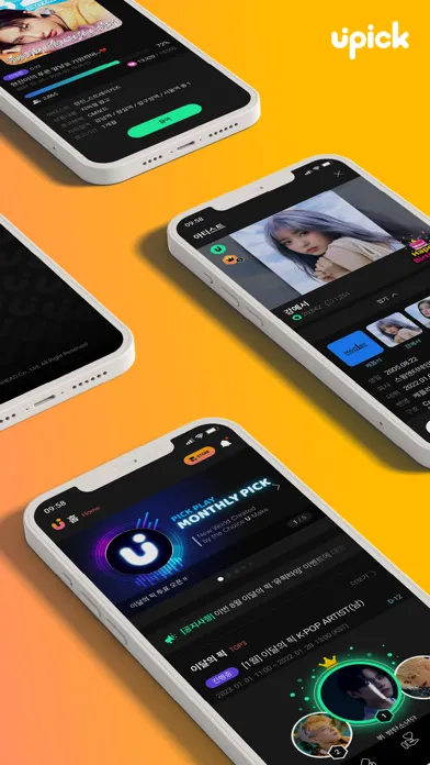 UPICK : Global Fandom Platform Screenshots