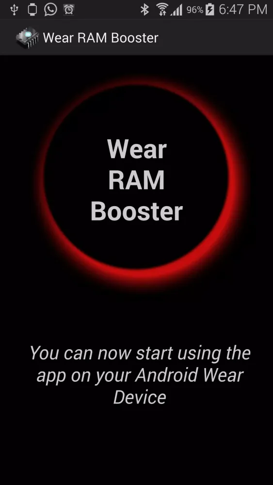 Wear RAM Booster स्क्रीनशॉट