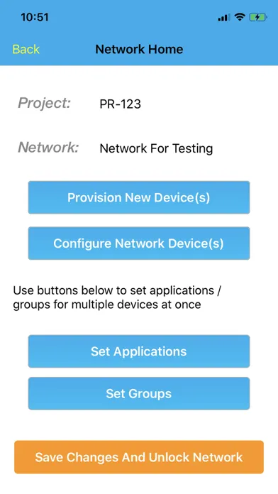 BLE Mesh Commissioning स्क्रीनशॉट