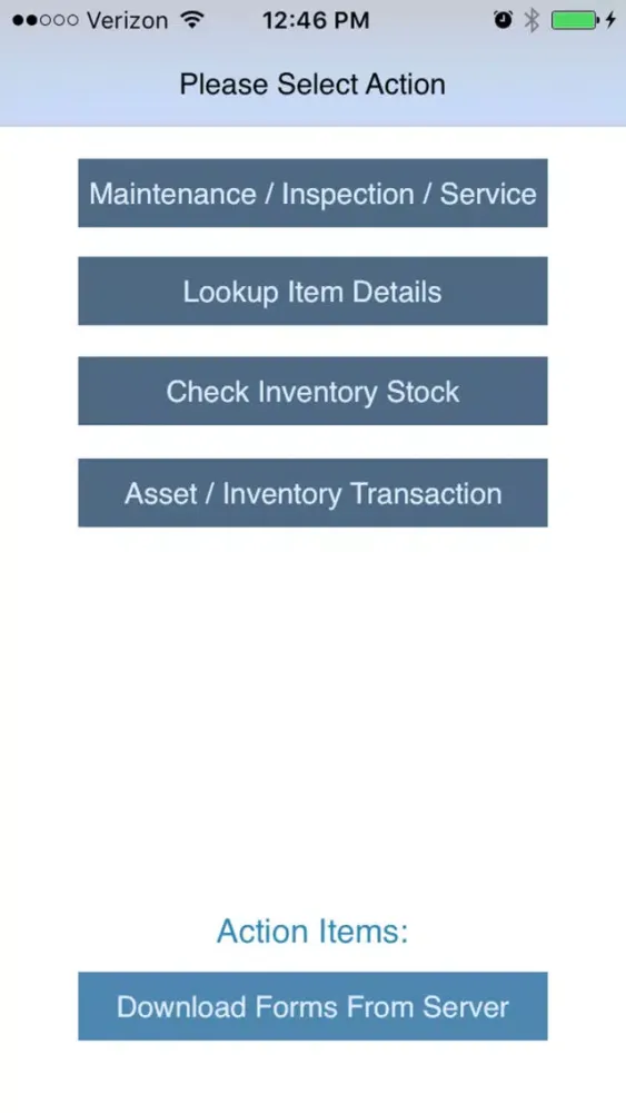 QR Maintenance 스크린샷