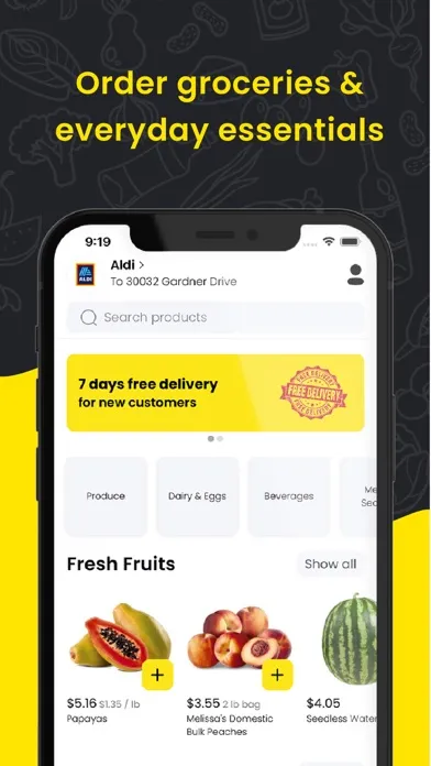 Daily - Grocery delivery Screenshots