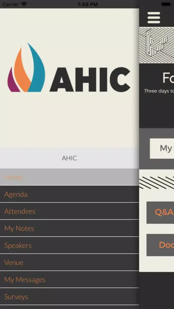 AHIC 2018 سکرین شاٹس