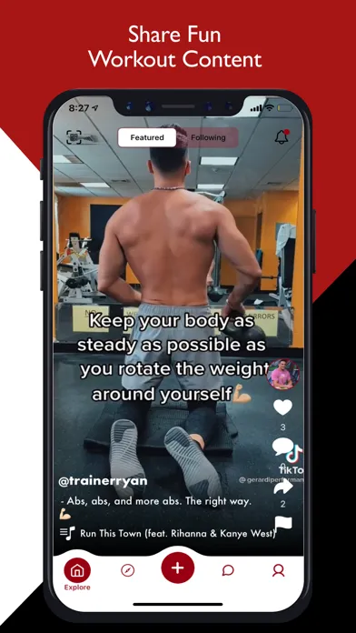 Zrzuty ekranu FitShare: Find New Workouts
