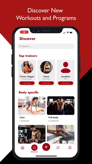 Zrzuty ekranu FitShare: Find New Workouts
