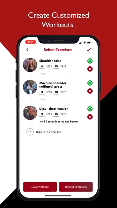 Zrzuty ekranu FitShare: Find New Workouts