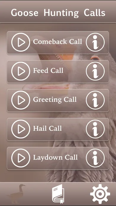 Tangkapan layar Goose Hunting Calls!