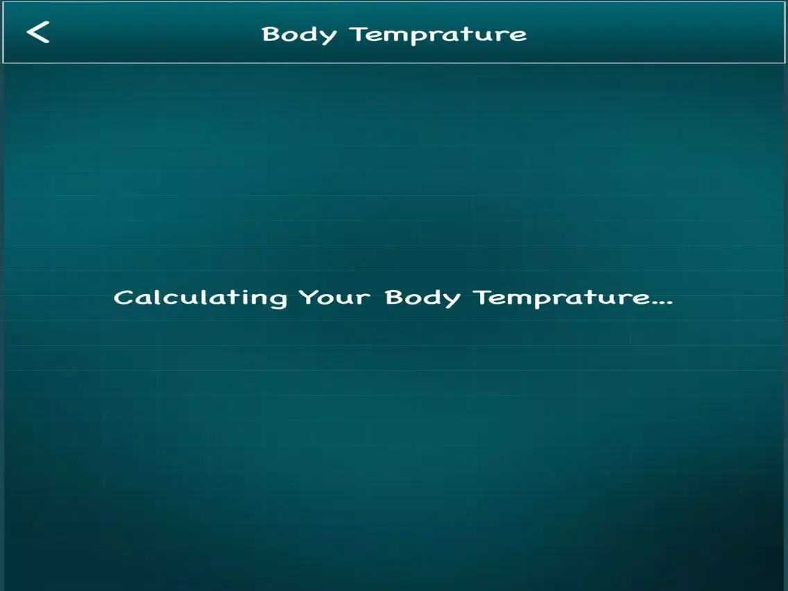 Finger Body Temperature iPad  Screenshots
