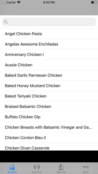 Chicken Recipes Delicious Diet Screenshots