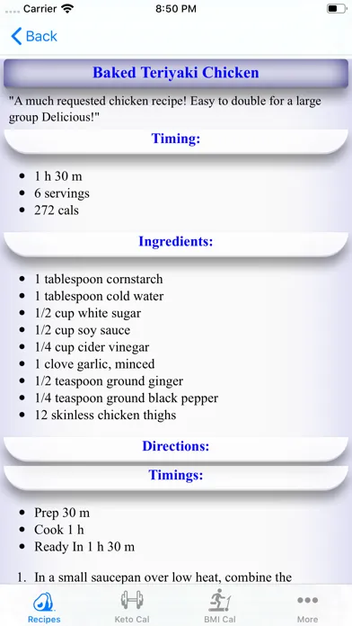 Chicken Recipes Delicious Diet Screenshots
