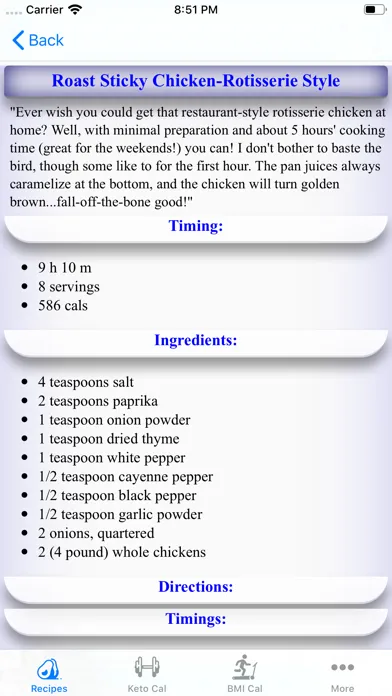 Chicken Recipes Delicious Diet Screenshots