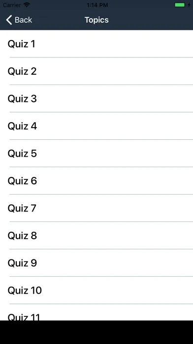 Capturas de tela do Psycology Quiz Mcqs