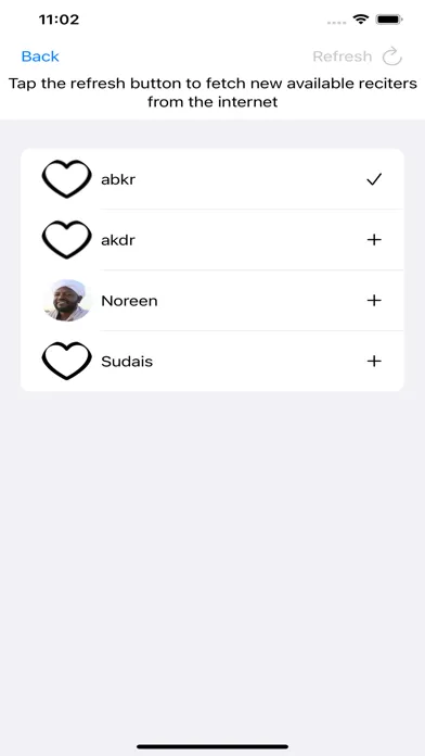 Tangkapan skrin Quran AlHuzaify