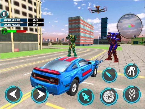 صور Train Robot Car Transform 2022 iPad 