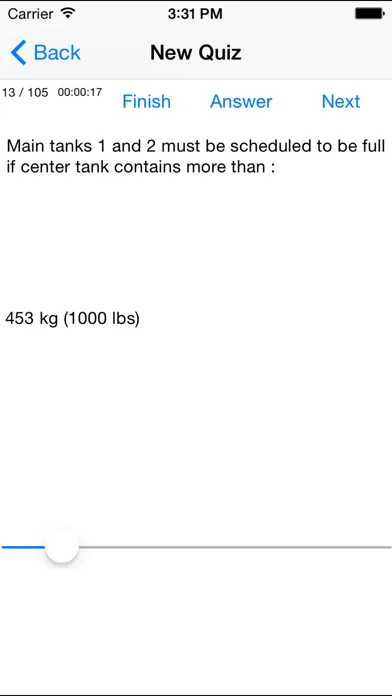 Tangkapan skrin Boeing 737-400/800 Study