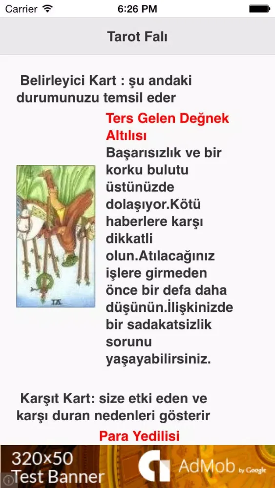 تصاویر Ücretsiz Tarot Falı