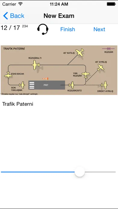 Capturas de tela do Türkçe VFR ATC (Kule) Konuşma