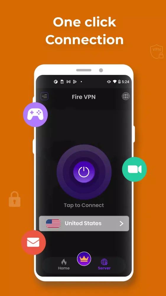 Fire VPN Screenshots