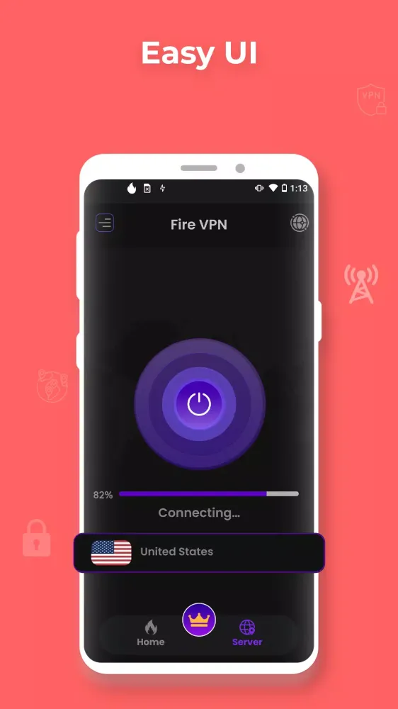 Fire VPN Screenshots