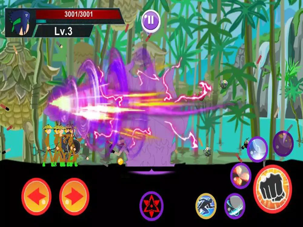 Zrzuty ekranu Anime SuperHero Fight : Shadow iPad 