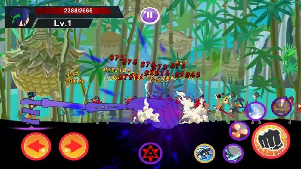 Zrzuty ekranu Anime SuperHero Fight : Shadow