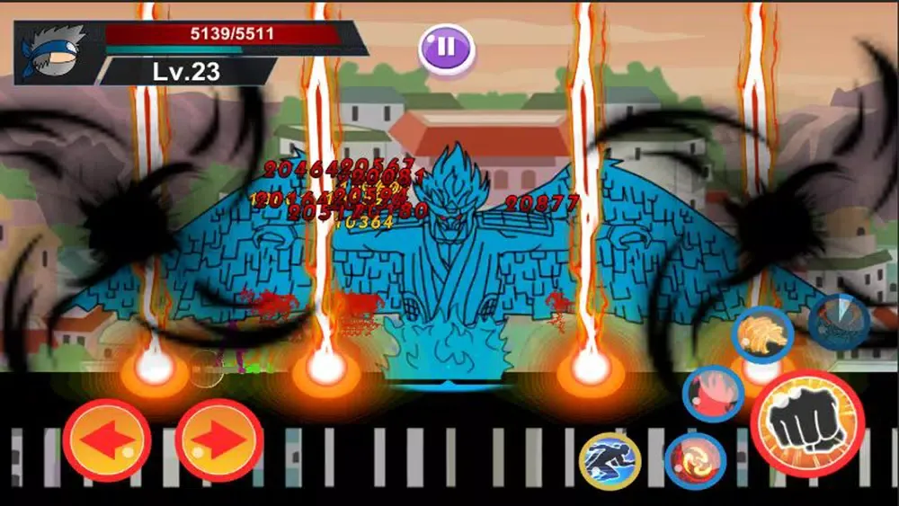 Zrzuty ekranu Anime SuperHero Fight : Shadow