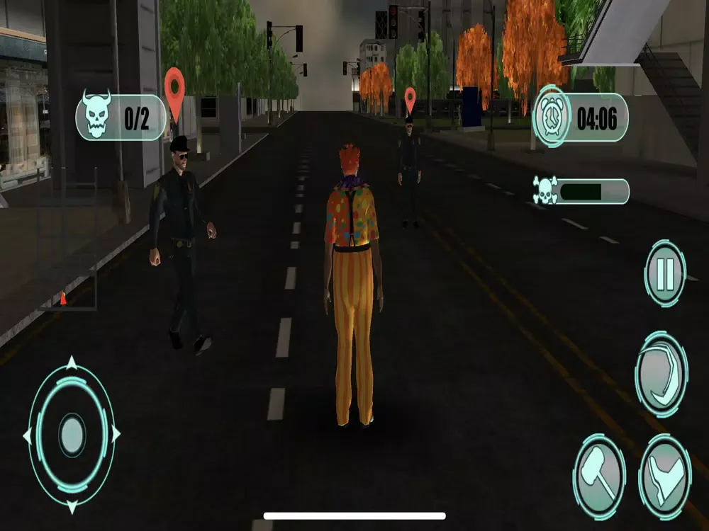 Capturas de tela do Hello Clown Granny Scary Games iPad 