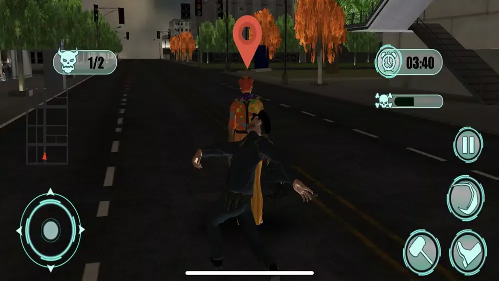 Capturas de tela do Hello Clown Granny Scary Games