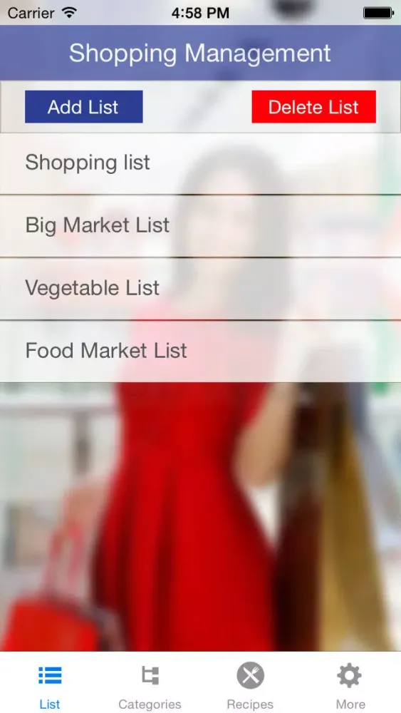 Скриншоты Shopping Management